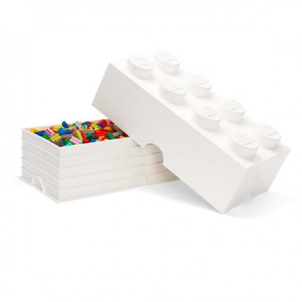 Пластиковый кубик для хранения LEGO Creator 4004, белый во Владимире