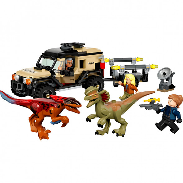 Конструктор LEGO Jurassic World 76951 Перевозка пирораптора и дилофозавра во Владимире