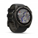 Умные часы Garmin Fenix 8, 51 мм, Solar, Sapphire Carbon Gray DLC Titanium with Black/Pebble Gray Silicone 010-02907-10 во Владимире