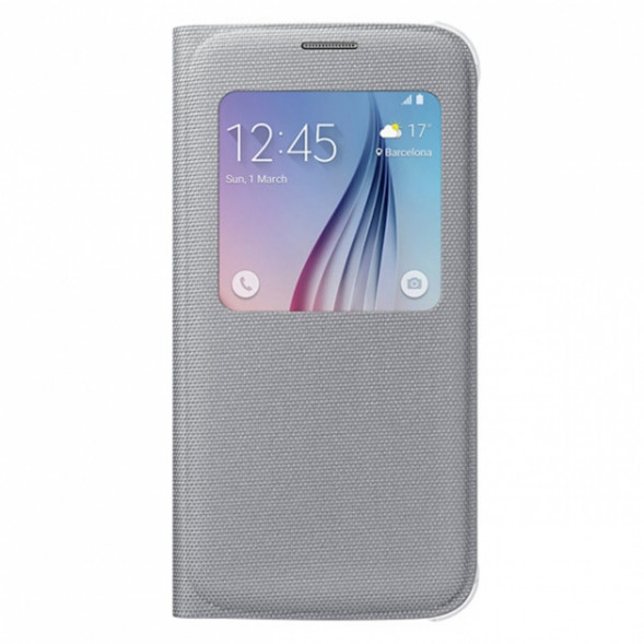 Чехол для Samsung Galaxy S6 S-View Cover (EF-CG920BSE), Silver во Владимире