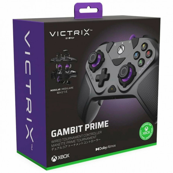 Проводной геймпад PDP Victrix Gambit Prime Tournament Controller Xbox One/Series/PC, черный во Владимире