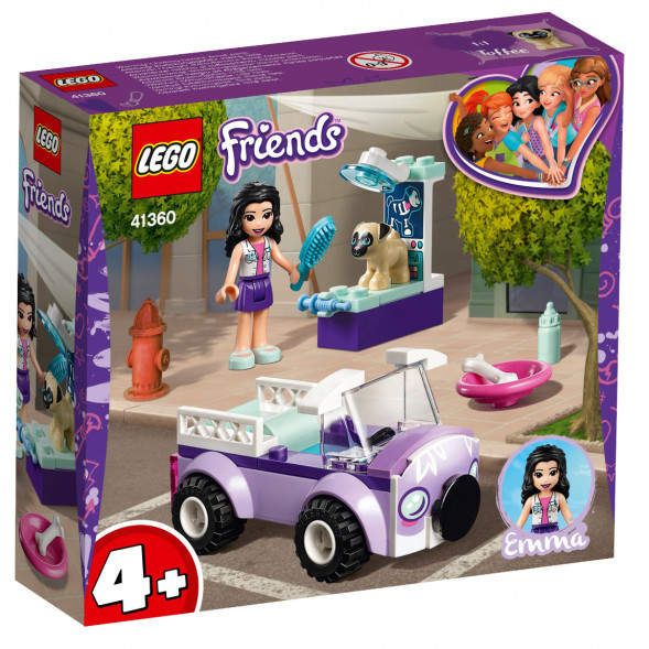 Конструктор LEGO Friends 41360 Передвижная ветклиника Эммы во Владимире