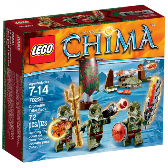 Конструктор LEGO Legends of Chima 70231 Лагерь Клана Крокодилов во Владимире