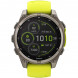 Умные часы Garmin Fenix 8, 51 мм, Solar, Sapphire Titanium with AMP Yellow/Graphite Silicone Band 010-02907-20 во Владимире