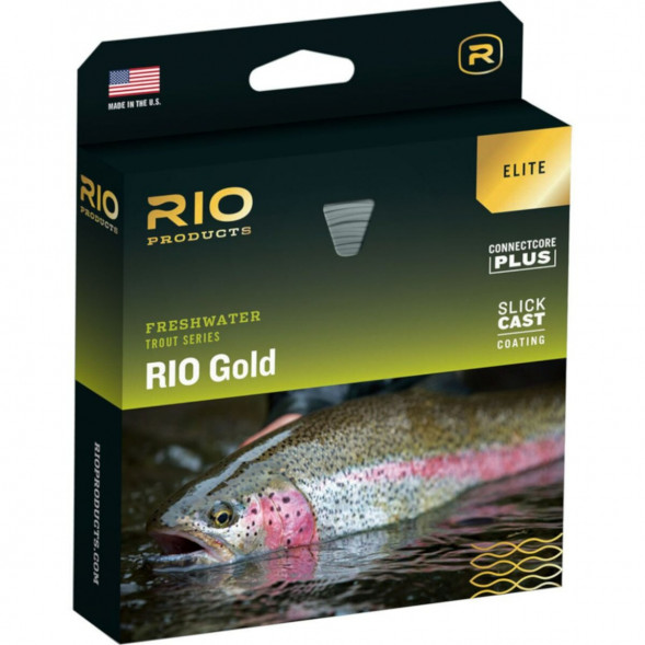 Леска RIO Elite Gold WF8F, Moss/Gold/Gray во Владимире