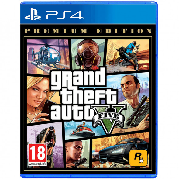 Grand Theft Auto V Premium Edition [PS4, русские субтитры] во Владимире