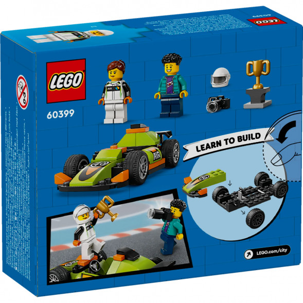 Конструктор LEGO City 60399 Зеленый Гоночный автомобиль во Владимире