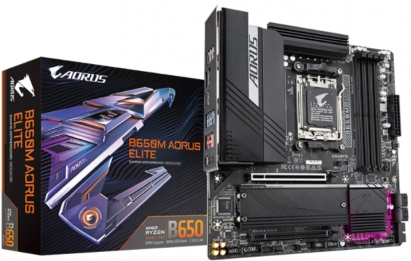 Материнская плата GIGABYTE B650M AORUS ELITE mATX во Владимире