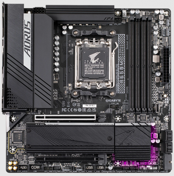 Материнская плата GIGABYTE B650M AORUS ELITE mATX во Владимире