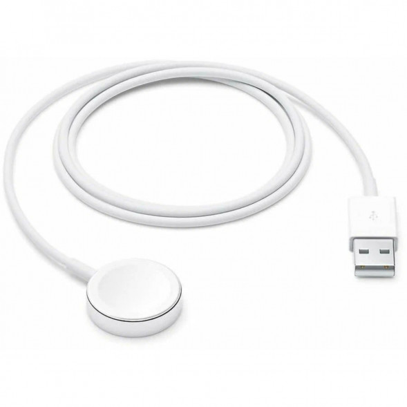 Кабель Apple USB с магнитным креплением для зарядки Apple Watch, 1 м, белый (MX2E2) во Владимире
