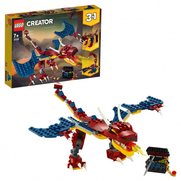 Конструктор LEGO Creator 31102 Огненный дракон во Владимире