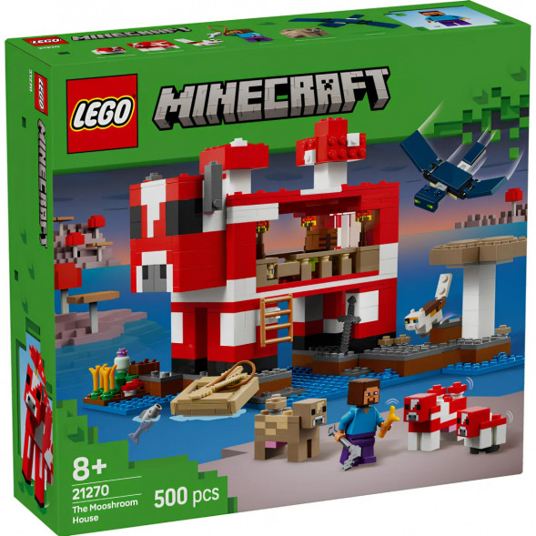 Конструктор LEGO Minecraft 21270 Грибной дом во Владимире