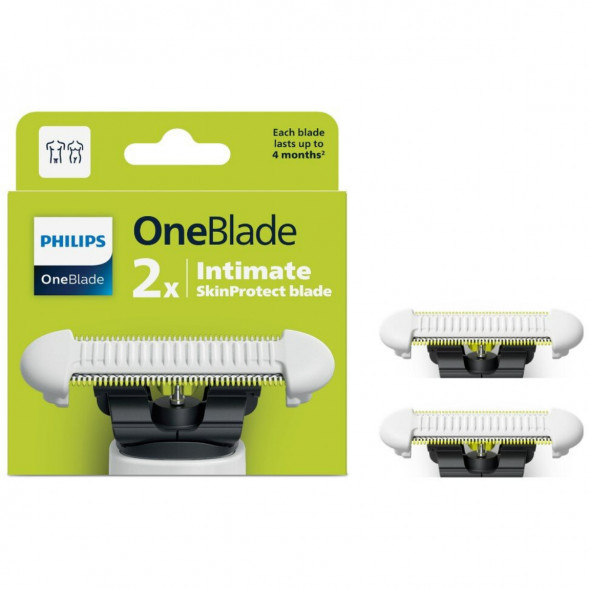 Сменные лезвия Philips OneBlade Intimate, 2 шт, QP229/52 во Владимире