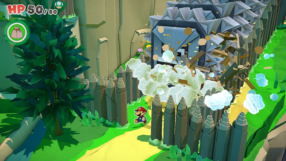 Игра Paper Mario: The Origami King [Nintendo Switch, английская версия] во Владимире