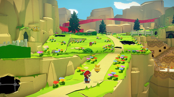 Игра Paper Mario: The Origami King [Nintendo Switch, английская версия] во Владимире