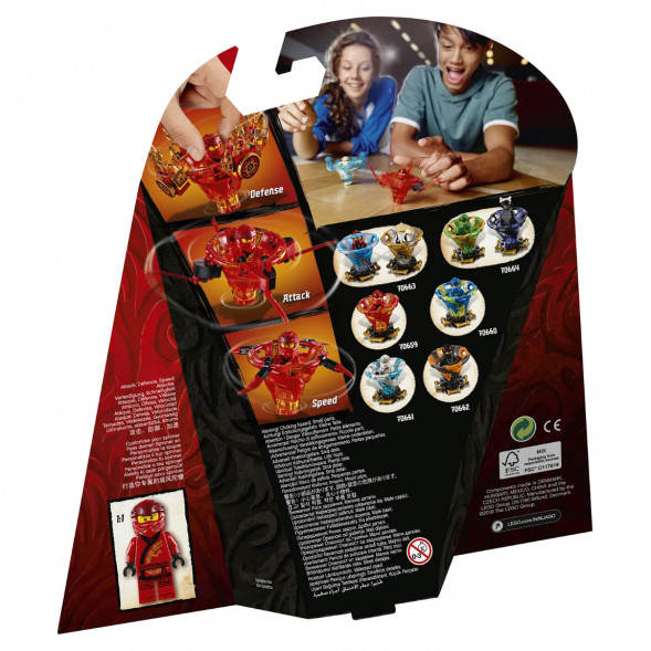 Конструктор LEGO Ninjago 70659 Кай мастер Кружитцу во Владимире