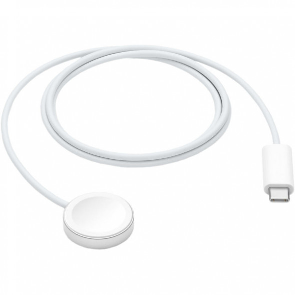 Кабель Apple USB-C с магнитным креплением для зарядки Apple Watch, 1 м, белый (MLWJ3) во Владимире