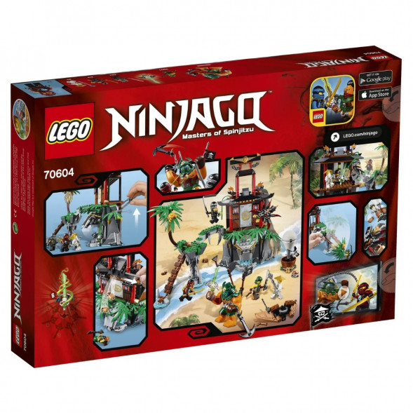 Конструктор LEGO Ninjago 70604 Остров тигриных вдов во Владимире