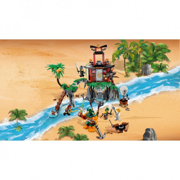 Конструктор LEGO Ninjago 70604 Остров тигриных вдов во Владимире