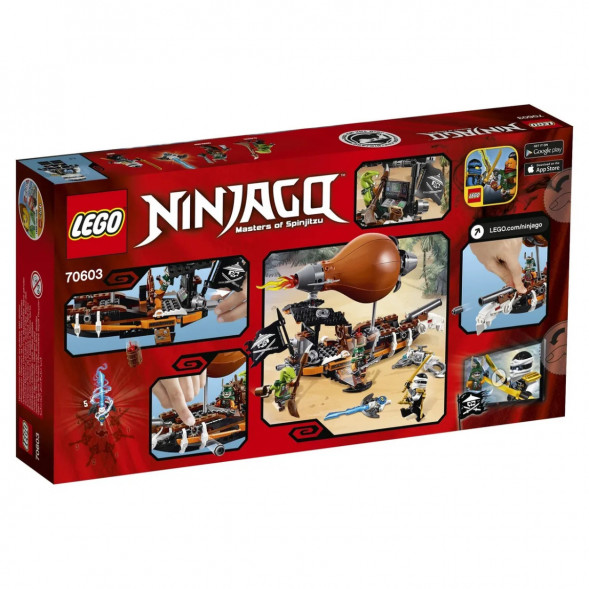 Конструктор LEGO Ninjago 70603 Дирижабль-штурмовик во Владимире