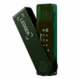 Аппаратный криптокошелёк Ledger Nano X, Emerald Green