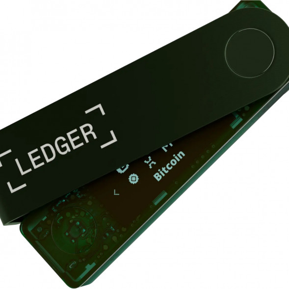 Аппаратный криптокошелёк Ledger Nano X, Emerald Green во Владимире