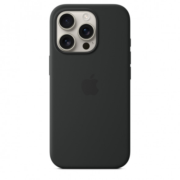 Чехол Apple iPhone 16 Pro Silicone Case with MagSafe, Black (MYYJ3ZM/A) во Владимире