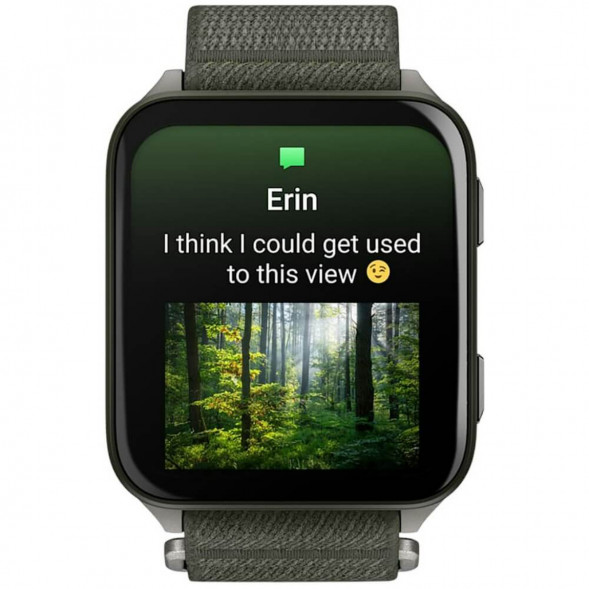 Умные часы Garmin Venu X1 Green с нейлоновым ремешком Moss ComfortFit 010-02980-03 во Владимире