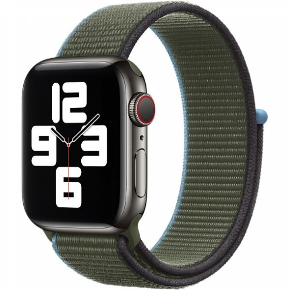 Ремешок для Apple Watch 40mm Inverness Green Sport Loop (MYA12ZM/A), зелёные холмы во Владимире