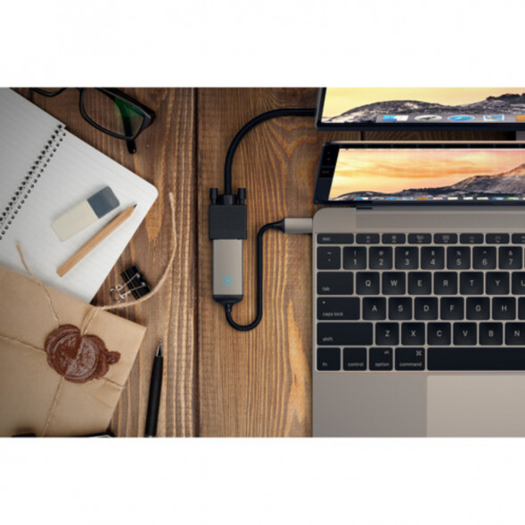 Адаптер Satechi USB Type-C to VGA , Space Gray во Владимире