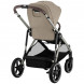 Детская коляска Cybex Gazelle S TPE Almond Beige с корзиной и дождевиком во Владимире