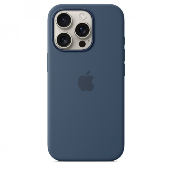 Чехол Apple iPhone 16 Pro Silicone Case with MagSafe, Denim (MYYK3ZM/A) во Владимире