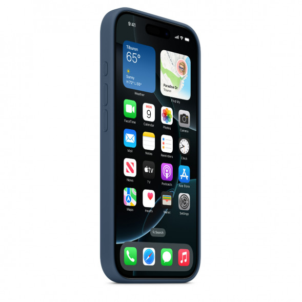 Чехол Apple iPhone 16 Pro Silicone Case with MagSafe, Denim (MYYK3ZM/A) во Владимире