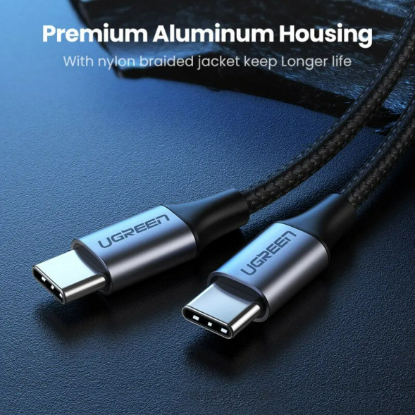Кабель USB Type-C/Type-C Ugreen 60W, 1 м во Владимире
