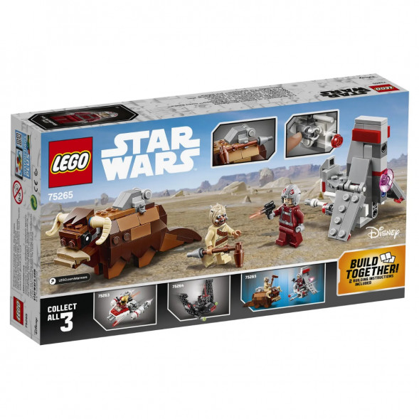 Конструктор LEGO Star Wars 75265 Микрофайтеры Скайхоппер T-16 против Банты во Владимире