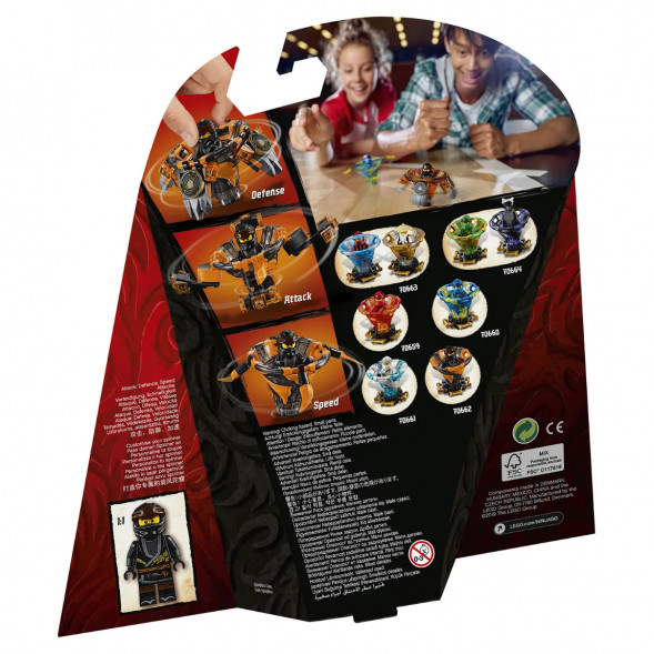 Конструктор LEGO Ninjago 70662 Коул мастер Кружитцу во Владимире