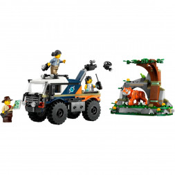 Конструктор LEGO City 60426 Внедорожный грузовик Исследователь джунглей