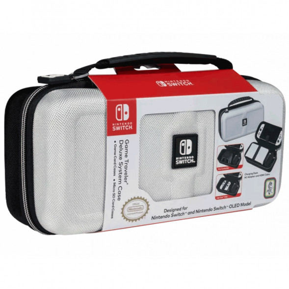 Чехол BIG BEN Deluxe для Nintendo Switch/OLED/Lite, белый во Владимире