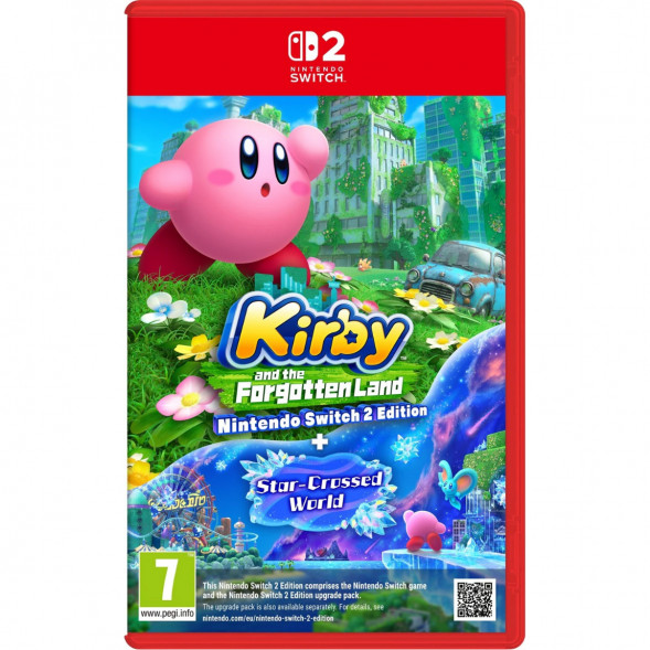 Игра Kirby and the Forgotten Land + Star-Crossed World [Nintendo Switch 2, английская версия] во Владимире