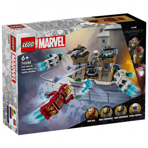 Конструктор LEGO Super Heroes 76288 Железный человек и Железный легион против Солдат Гидры во Владимире