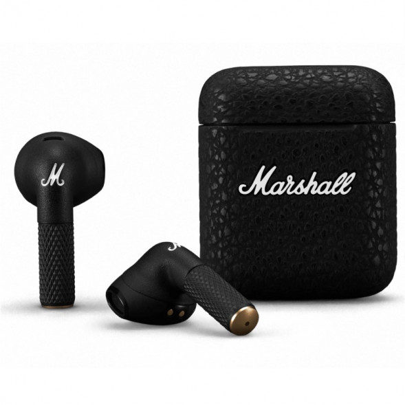 Беспроводные наушники Marshall Minor III, USB Type-C, черный во Владимире