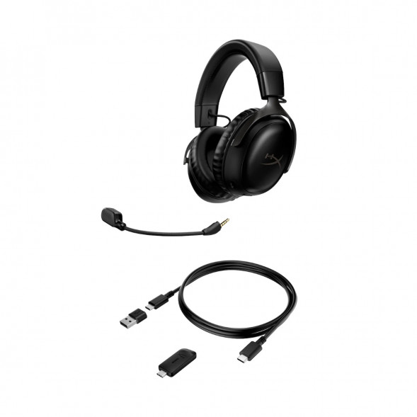 Наушники HyperX Cloud III Wireless, Black во Владимире