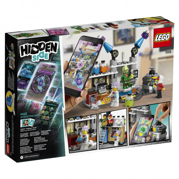 Конструктор LEGO Hidden Side 70418 Лаборатория призраков во Владимире