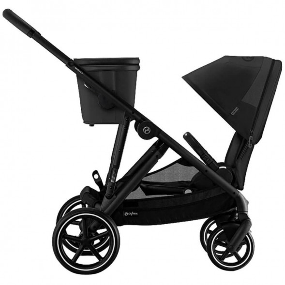 Детская коляска Cybex Gazelle S BLK Moon Black с корзиной и дождевиком во Владимире