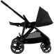Детская коляска Cybex Gazelle S BLK Moon Black с корзиной и дождевиком во Владимире