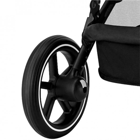 Детская коляска Cybex Gazelle S BLK Moon Black с корзиной и дождевиком во Владимире