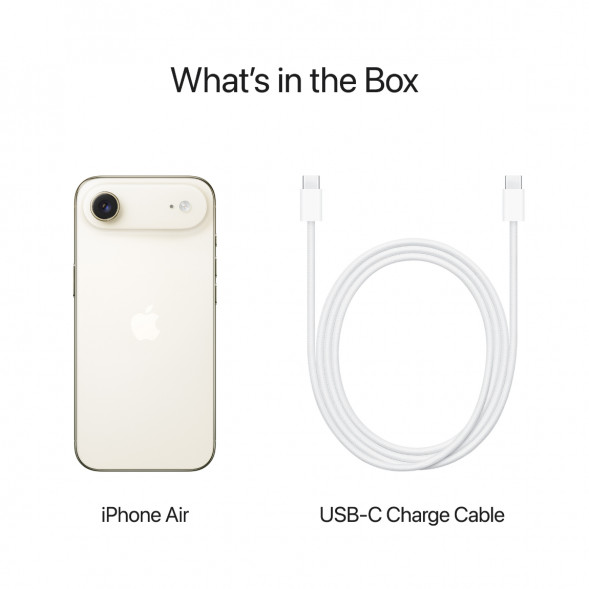 Смартфон Apple iPhone Air 1TB eSim, Light Gold во Владимире