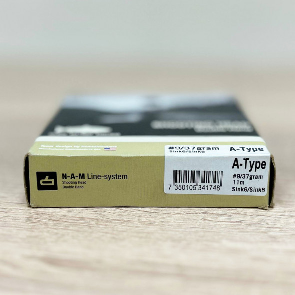 Рыболовная леска N-A-M Line System Shooting Head #9/37gram Sink6-Sink8 A-Type во Владимире