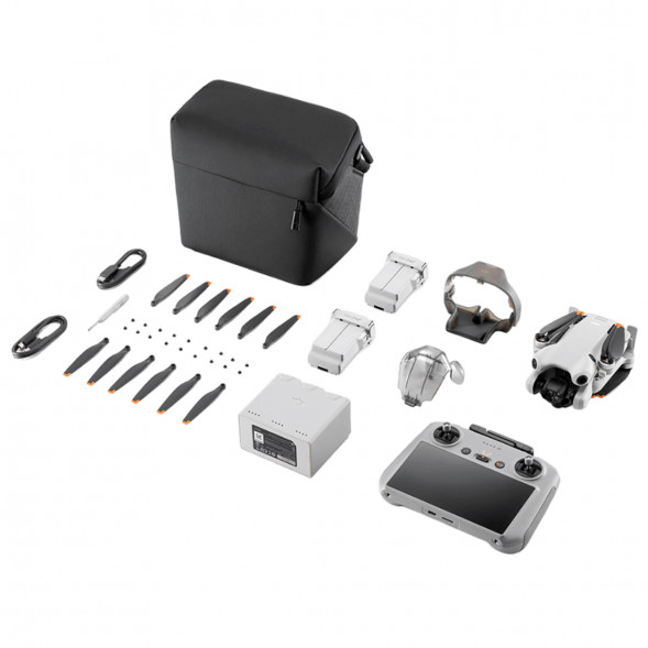 Квадрокоптер DJI Mini 4 Pro Fly More Combo (DJI RC 2) во Владимире