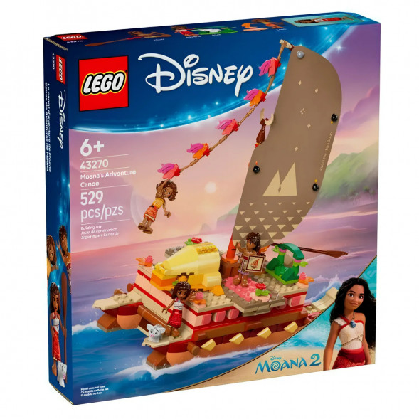 Конструктор LEGO Disney 43270 Моана: приключение на каноэ во Владимире